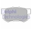 DELPHI | Jogo de pastilhas para travão de disco LP1507 para HONDA Accord VII Sedan (CL) baratas online