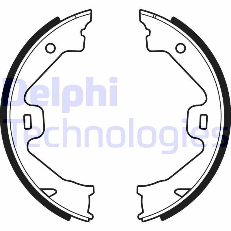 DELPHI Ganasce freno a mano LS1930 DELPHI LS1930 Ganasce freno a mano MG prezzo