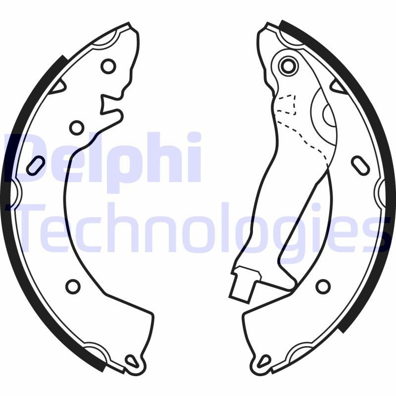 DELPHI Remschoenset LS1966 Hyundai i40 Remschoen DELPHI LS1966