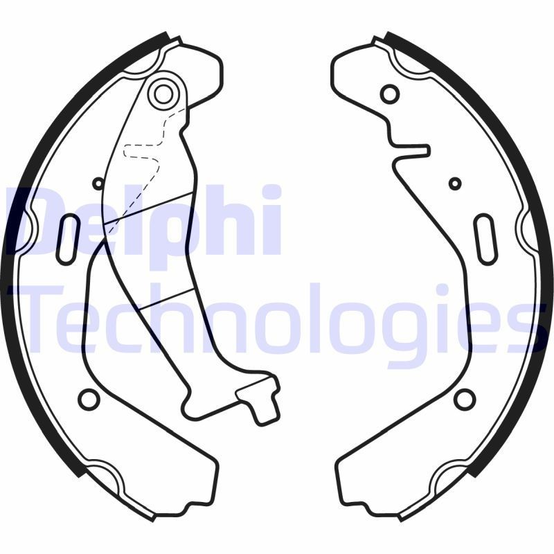 DELPHI Kit ganasce freni LS1990 LS1990 costo Ganasce freno DELPHI SUBARU OUTBACK