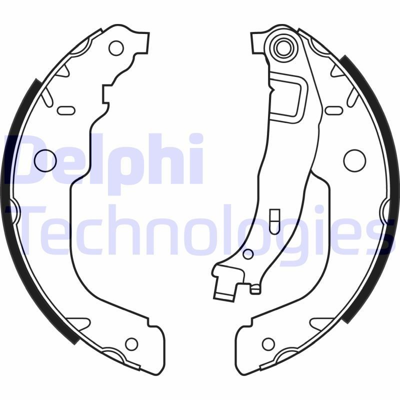 DELPHI Bromsbacksats LS2000 Byta Bromsbackar Mercedes S213 kostnad DELPHI LS2000
