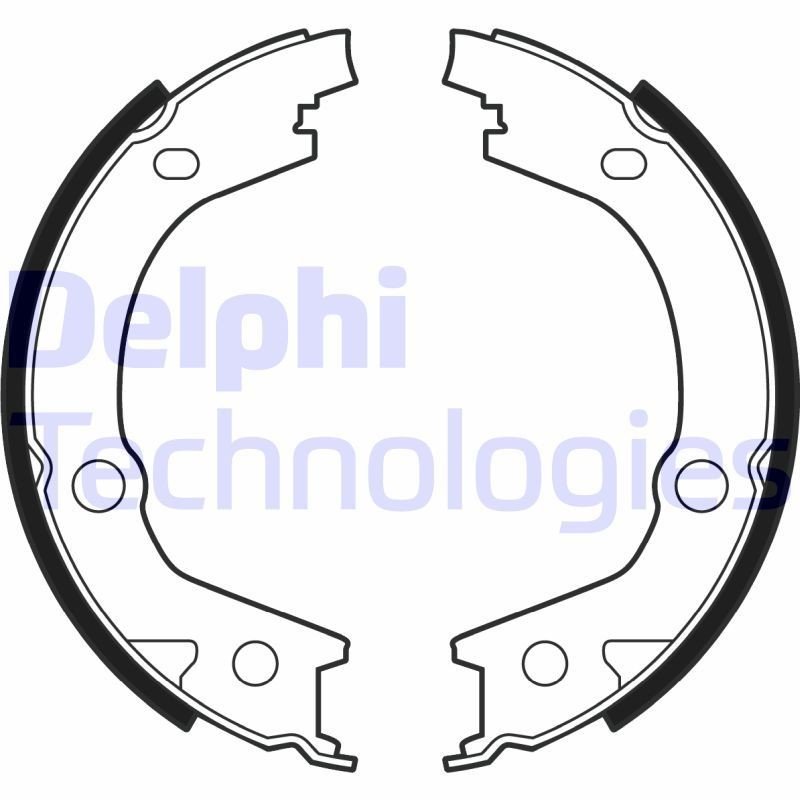 Ganasce freno a mano DELPHI LS2001 DELPHI LS2001 costo Ganasce freno a mano Hyundai TUCSON 2011