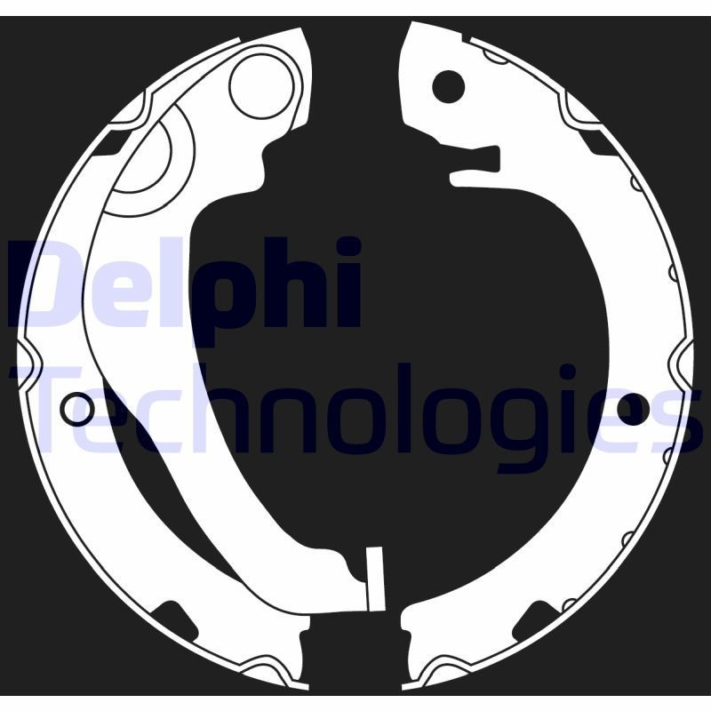 Bremžu loku komplekts DELPHI LS2020 DELPHI LS2020: Bremžu loku Toyota COROLLA 2020