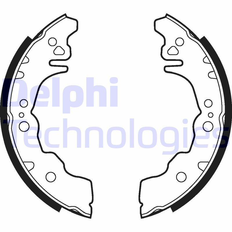 DELPHI Kit ganasce freni LS2023 DELPHI LS2023 Ganasce Subaru Justy IV originali prezzo