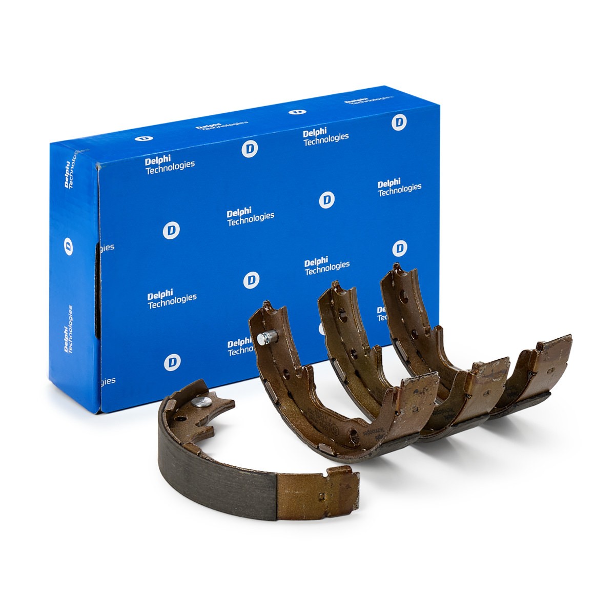 DELPHI Handbromsbackar LS2026 DELPHI LS2026 Handbromsbackar Nissan URVAN kostand