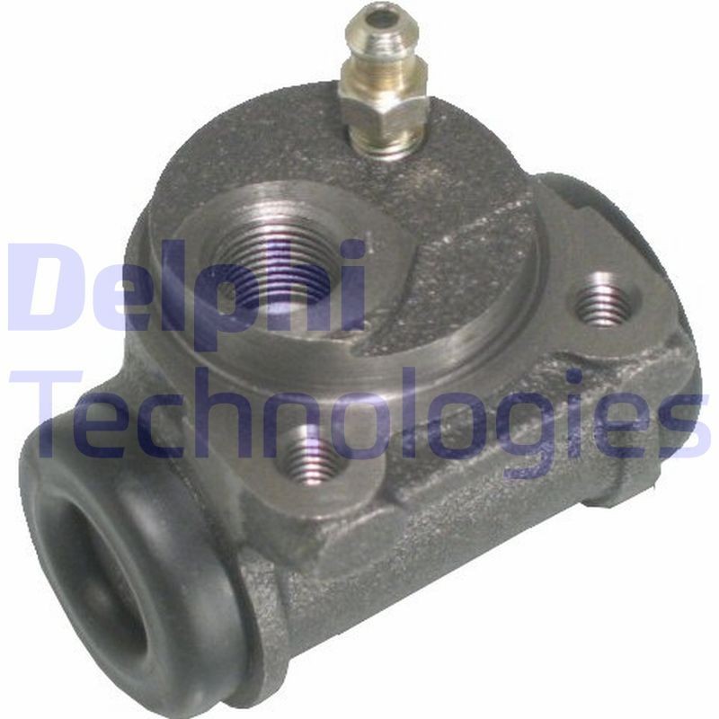 DELPHI Wheel Brake Cylinder LW25136 DELPHI LW25136 PEUGEOT 106 II Box Body / Hatchback (1S) brake shoes and drums replacement