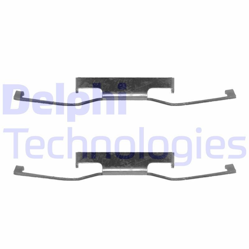 DELPHI Accessory Kit, disc brake pads LX0054 FORD MONDEO DELPHI brake pad fitting kit LX0054