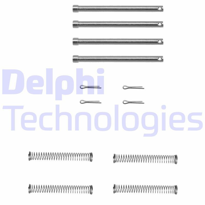 DELPHI Zubehörsatz, Scheibenbremsbelag LX0097 Zubehörsatz, Scheibenbremsbelag DELPHI RANGE ROVER VELAR LX0097 günstig