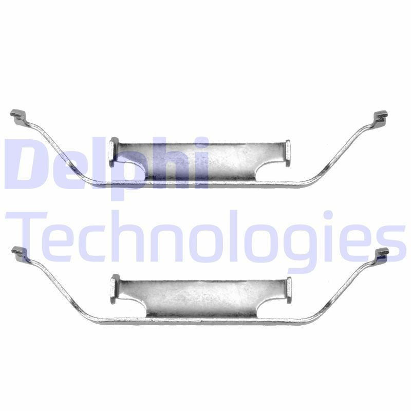 DELPHI Monteringssæt til bremseklodser LX0135 DELPHI LX0135 BMW 3 Series E46 Monteringssæt til bremseklodser pris