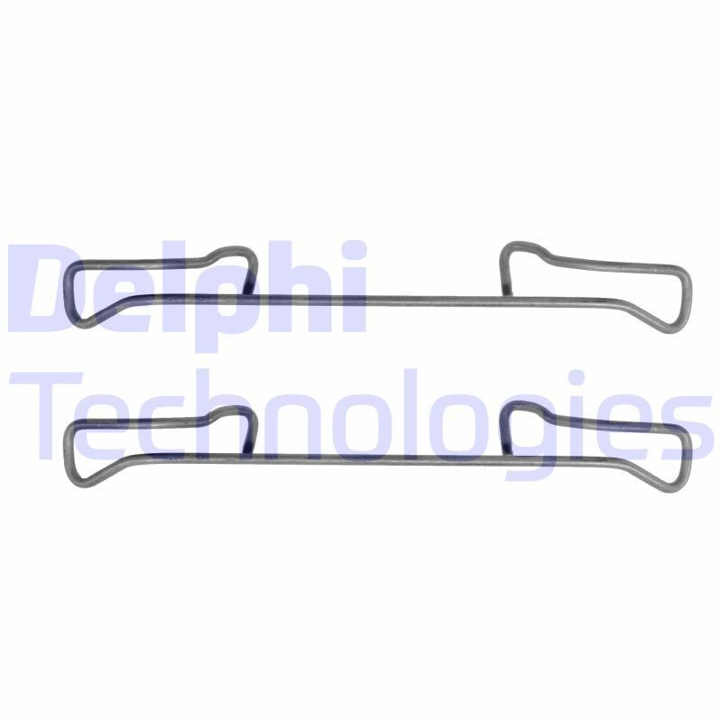 DELPHI Accessoireset, schijfremblok LX0155 DELPHI LX0155 originele Accessoireset, schijfremblok Opel Corsa A CC kosten