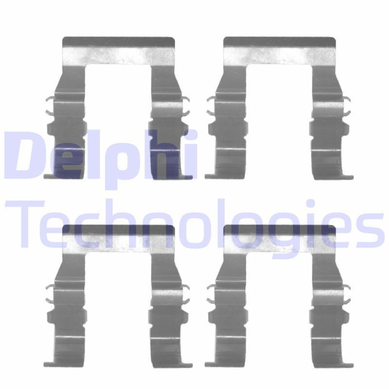 DELPHI Accessoireset, schijfremblok LX0171 DELPHI LX0171 Accessoireset, schijfremblok Mitsubishi Space Wagon prijs