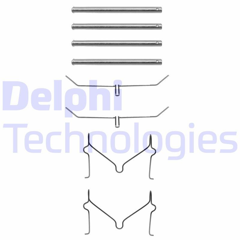 DELPHI Zubehörsatz, Scheibenbremsbelag LX0182 Zubehörsatz, Scheibenbremsbelag DELPHI ELF LX0182 günstig