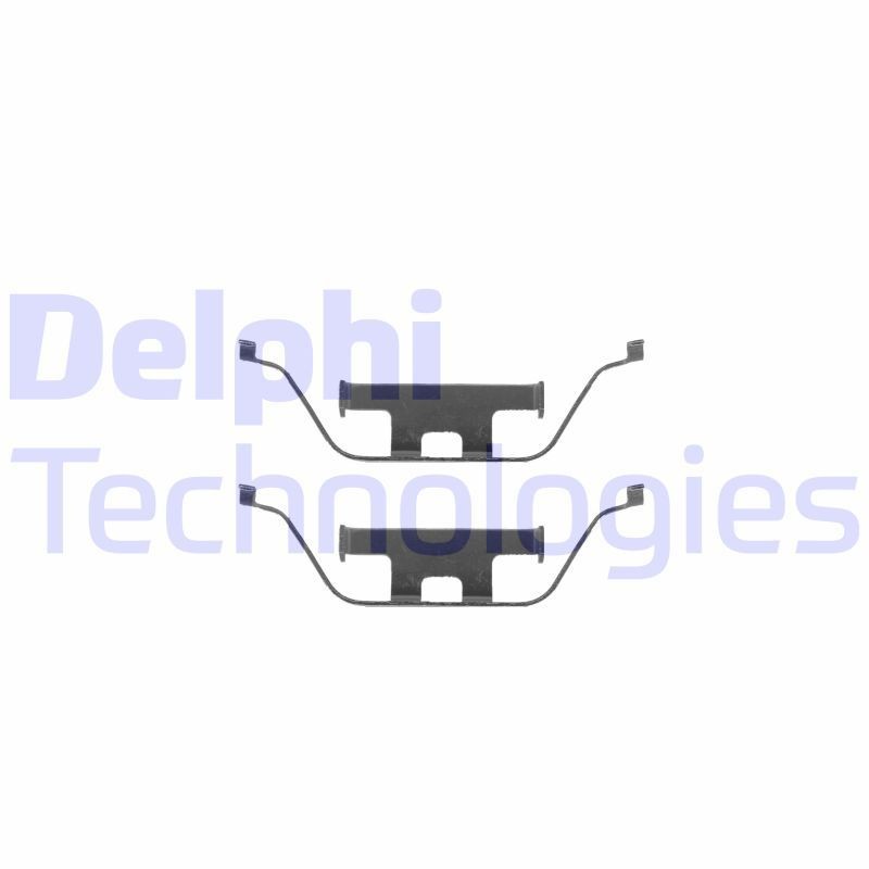 DELPHI Accessory Kit, disc brake pads LX0295 LX0295 DELPHI brake pad fitting kit for BMW 4 Series