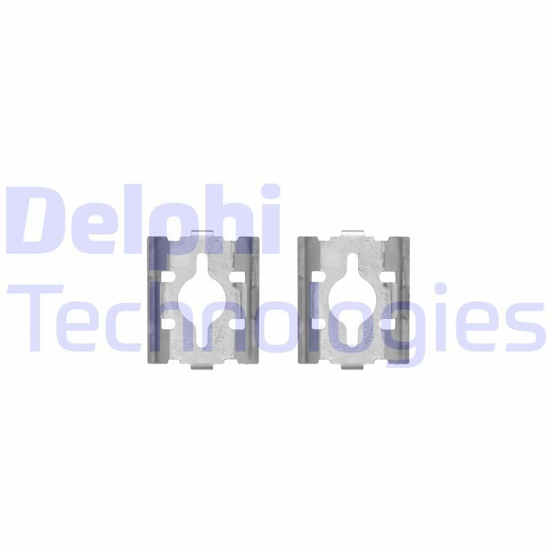 DELPHI Accessoireset, schijfremblok LX0328 DELPHI LX0328 Accessoireset, schijfremblok Opel Movano Flatbed Vrachtwagen prijs