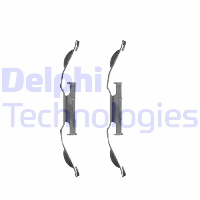 DELPHI Zubehörsatz, Scheibenbremsbelag LX0330 LX0330 Bremsbelag-Zubehörsatz LAND ROVER RANGE ROVER VELAR DELPHI kaufen