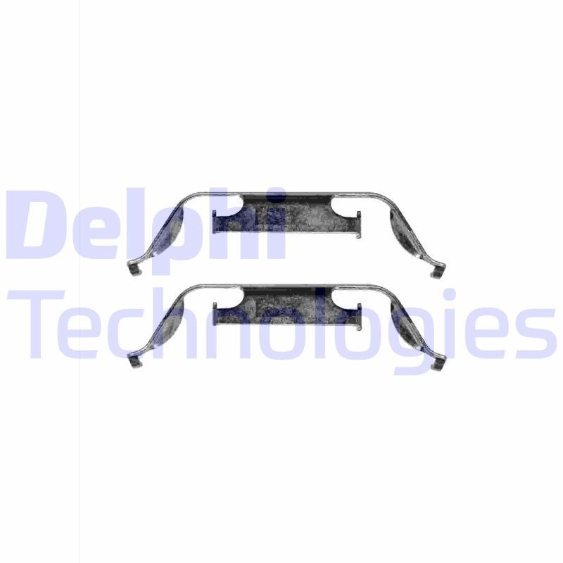 DELPHI Accessory Kit, disc brake pads LX0331 LX0331 DELPHI brake pad fitting kit for BMW 4 Series