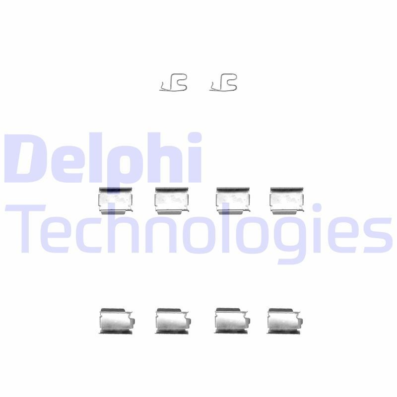 DELPHI Sada príslużenstva oblożenia kotúčovej brzdy LX0343 DELPHI LX0343 Sada príslużenstva oblożenia kotúčovej brzdy Opel Astra Classic Caravan lacné