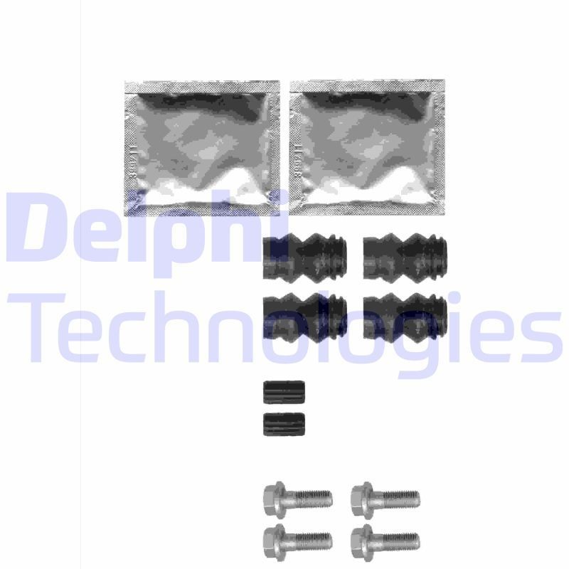 DELPHI Führungshülsensatz, Bremssattel LX0358 LX0358 Führungsbolzen Bremssattel FIAT DOBLO DELPHI kaufen