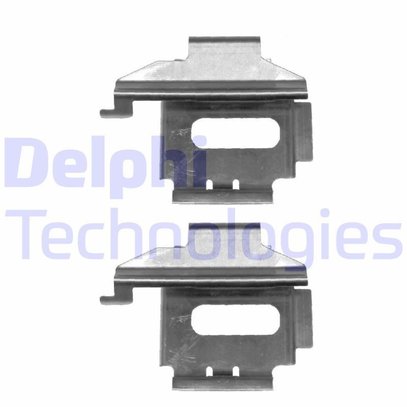 DELPHI Accessoireset, schijfremblok LX0369 DELPHI LX0369 Accessoireset, schijfremblok Mercedes W638 prijs