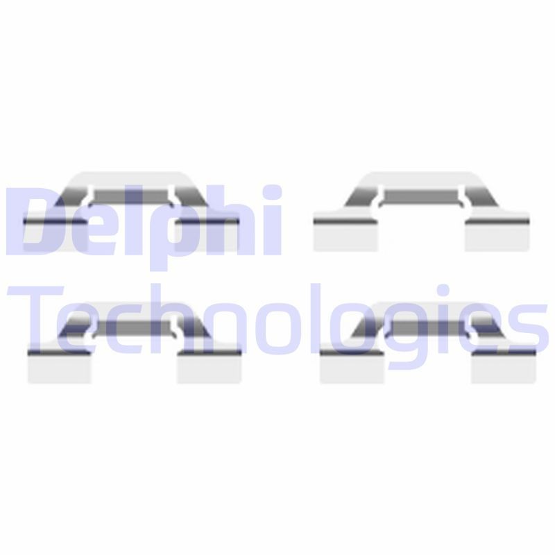 DELPHI Zubehörsatz, Scheibenbremsbelag LX0438 LX0438 Zubehörsatz, Scheibenbremsbelag DELPHI SKODA YETI
