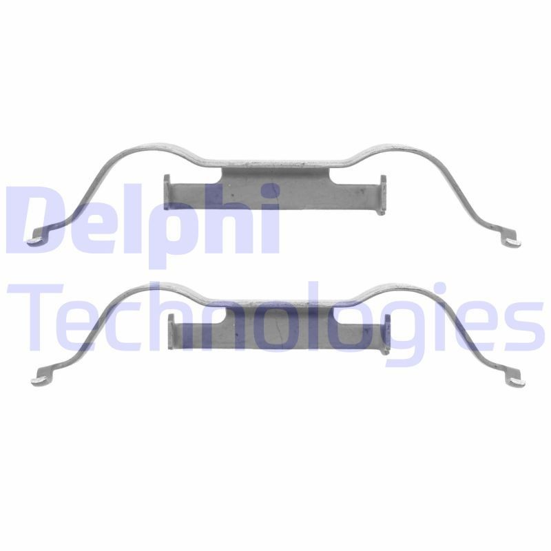 DELPHI Accessoireset, schijfremblok LX0508 DELPHI LX0508 Accessoireset, schijfremblok Citroen C4 Grand Picasso MK2 prijs