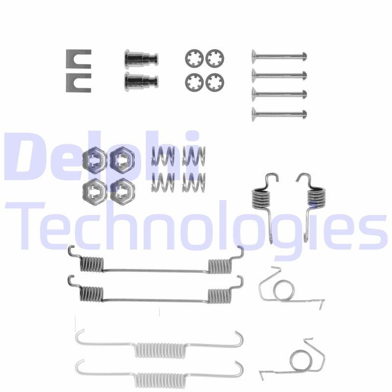 DELPHI Accessory Kit, brake shoes LY1045 LY1045 DELPHI brake shoe fitting kit for VOLVO 340-360