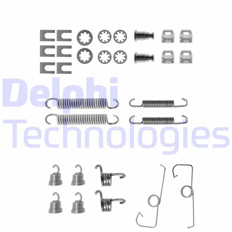 DELPHI Kit accessori, Ganasce freno LY1053 DELPHI LY1053 costo Kit di accessori per ganasce freno Alfa Romeo 147 937 originale