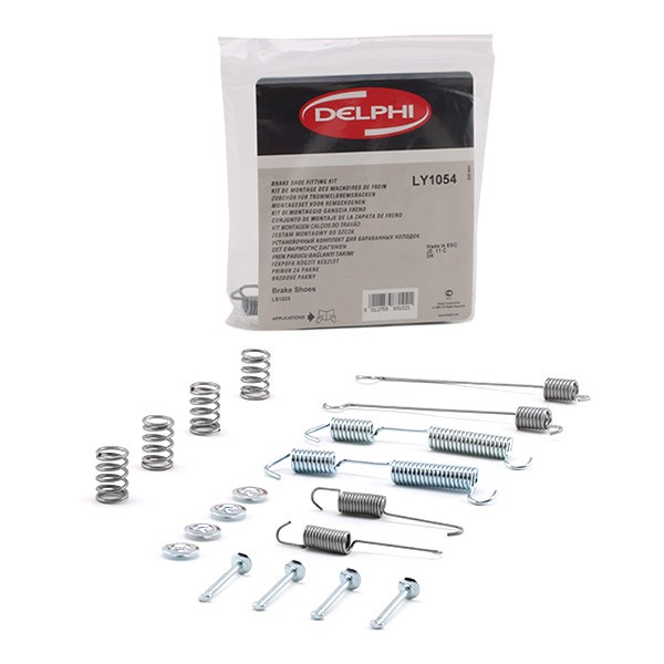 DELPHI Kit d'accessoires, mâchoire de frein LY1054 Volvo 740 Kit d'accessoires mâchoires de frein DELPHI LY1054