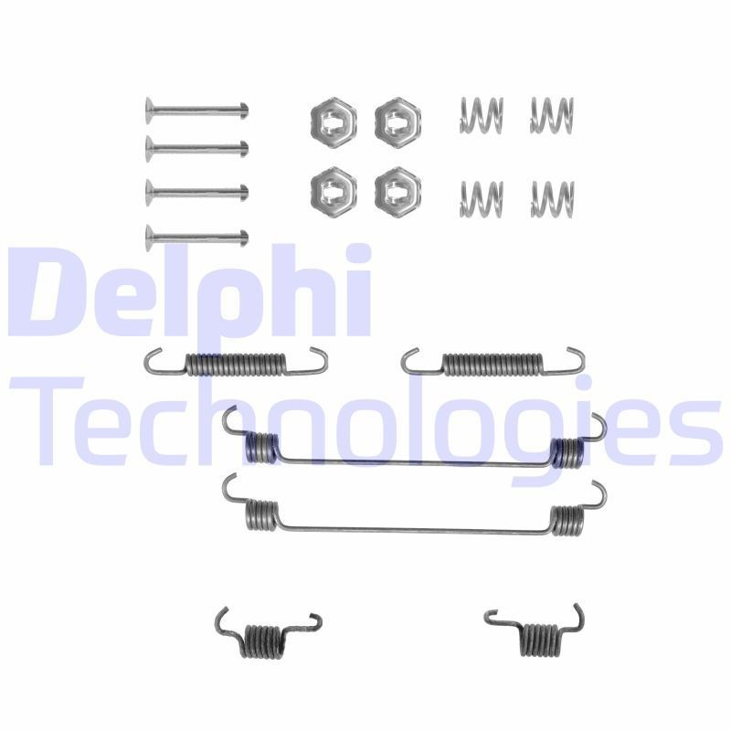 DELPHI Piederumu komplekts, Bremžu loki LY1112 DELPHI LY1112 Piederumu komplekts bremžu loki Renault Megane 2 Sport Tourer par izdevīgu cenu