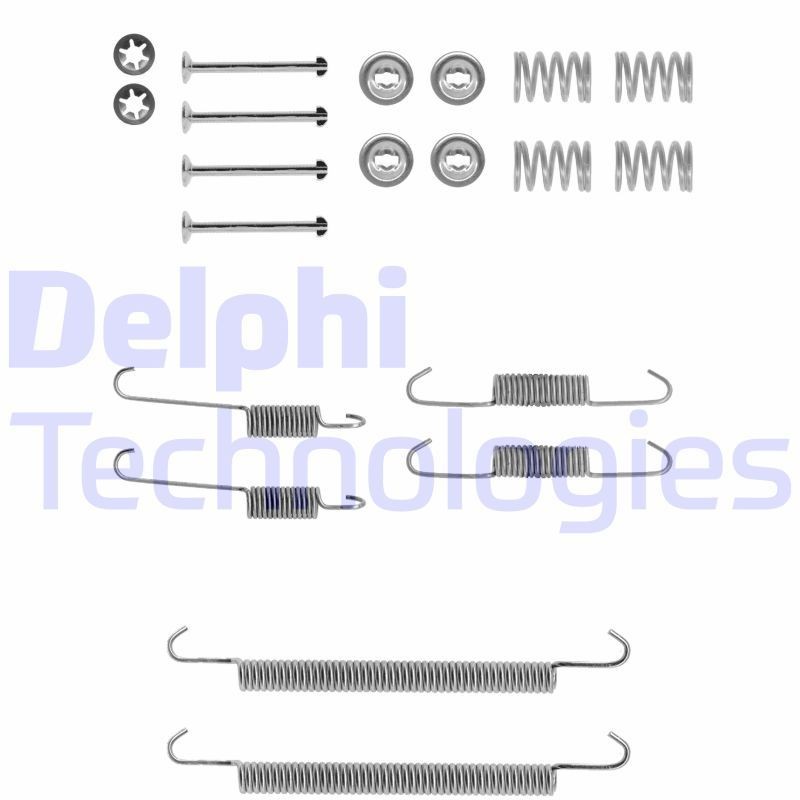 DELPHI Tilbehørsett, bremsesko LY1132 LY1132 Tilbehørsett bremsesko BMW X4 DELPHI