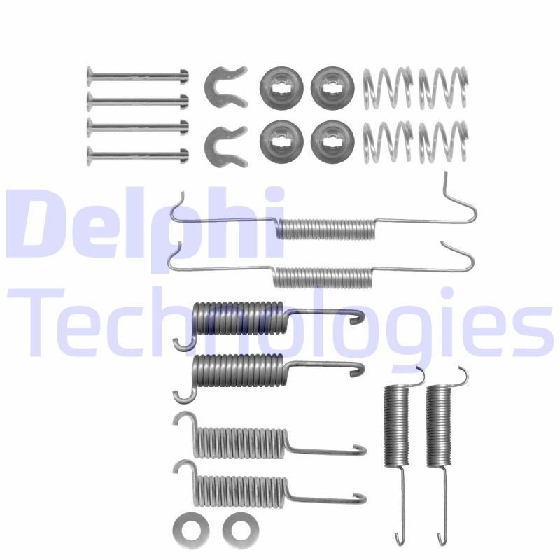 DELPHI Kit accessori, Ganasce freno LY1151 DELPHI LY1151 costo Kit di accessori per ganasce freno VW T3 Camion pianale originale