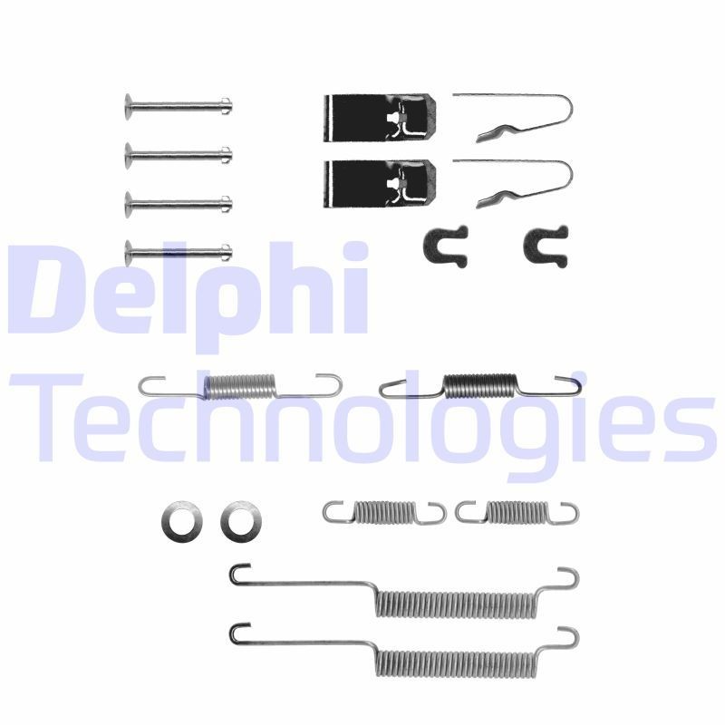 DELPHI Accessory Kit, brake shoes LY1173 DELPHI LY1173 Honda Civic VI brake shoe fitting kit price