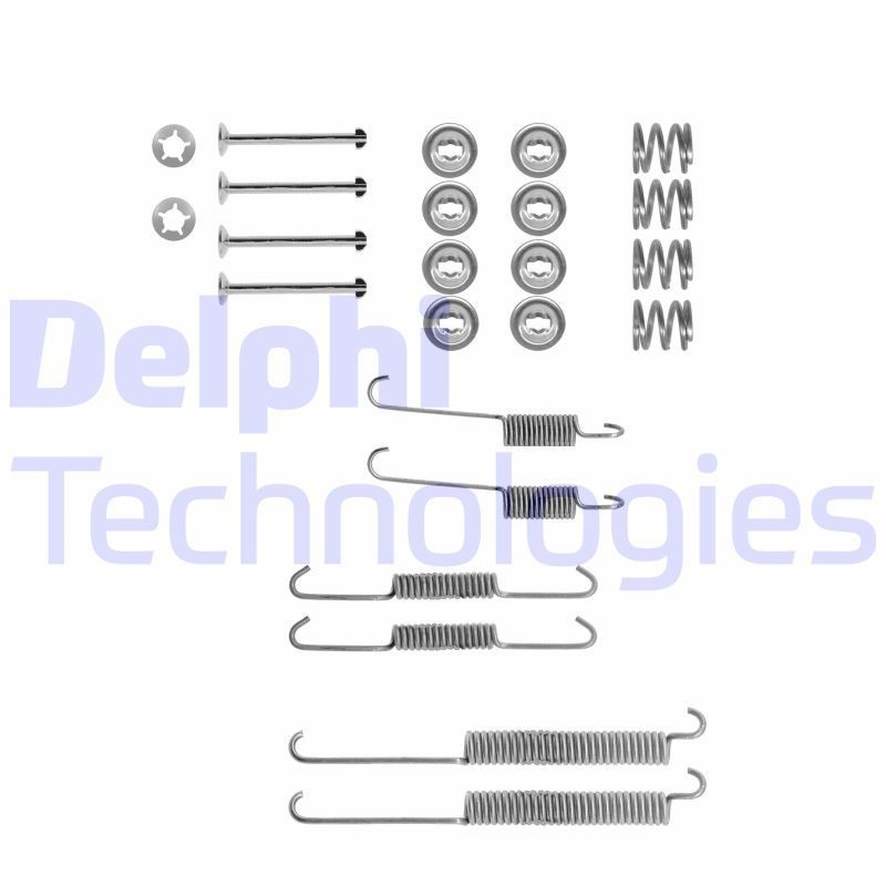 DELPHI Accessory Kit, brake shoes LY1180 Volvo 340-360 DELPHI brake shoe fitting kit LY1180