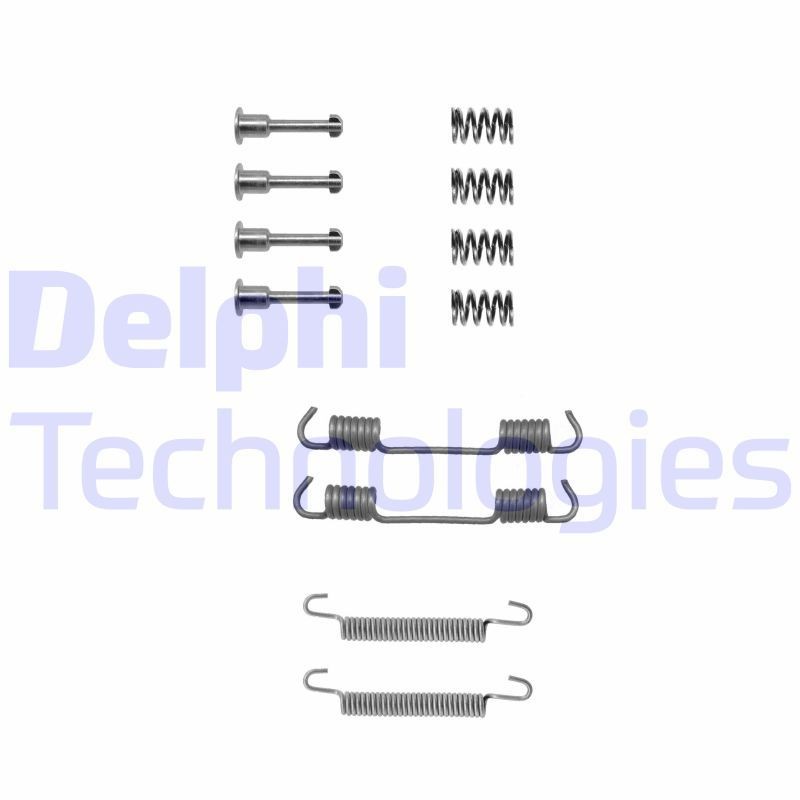 DELPHI Brake shoe fitting kit LY1194 DELPHI LY1194 BMW E36 Touring brake shoe fitting kit cost