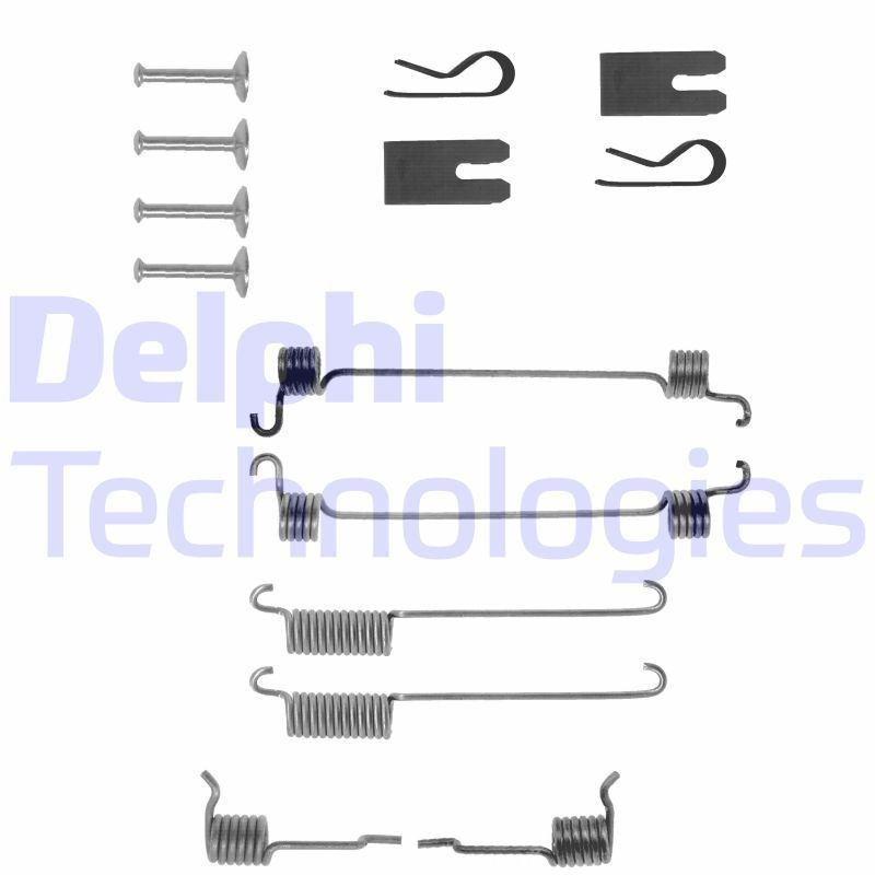 DELPHI Piederumu komplekts, Bremžu loki LY1256 DELPHI LY1256 Piederumu komplekts bremžu loki Ford Focus dnw cena