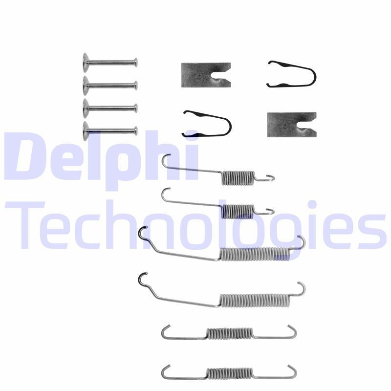 DELPHI Toebehoren, remschoen LY1257 LY1257 Toebehoren remschoen MERCEDES-BENZ CLC DELPHI