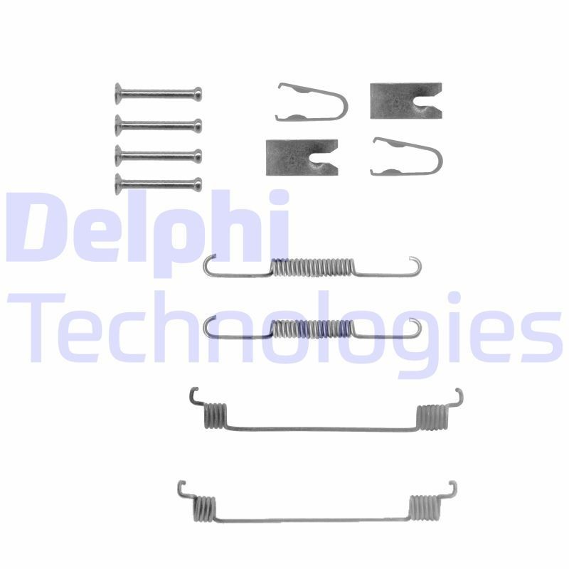 DELPHI Toebehoren, remschoen LY1287 DELPHI LY1287 Rem montageset Fiat Marea Weekend goedkoop