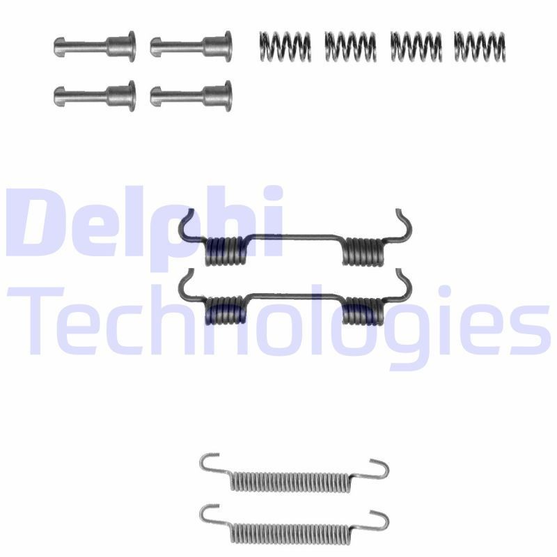 DELPHI Lisakomplekt, seisupiduriklotsid LY1297 DELPHI LY1297 Lisakomplekt piduriklotsid BMW E82 hind
