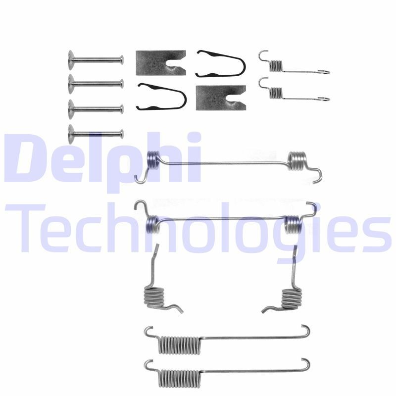 DELPHI Tilbehørssæt, bremsebakker LY1300 DELPHI LY1300 Ford Escort Classic Tilbehørssæt bremsebakker pris