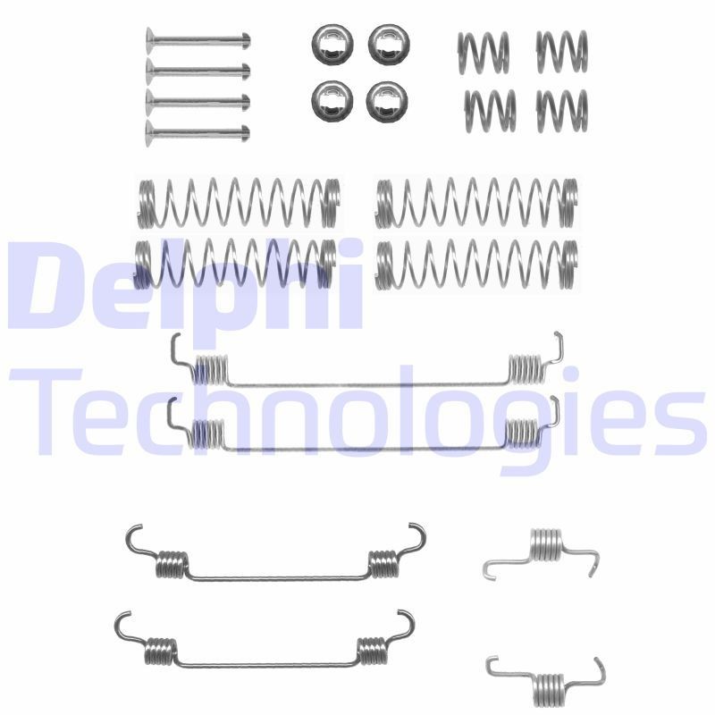 DELPHI Piederumu komplekts, Bremžu loki LY1331 LY1331 Piederumu komplekts bremžu loki DELPHI OPEL OMEGA