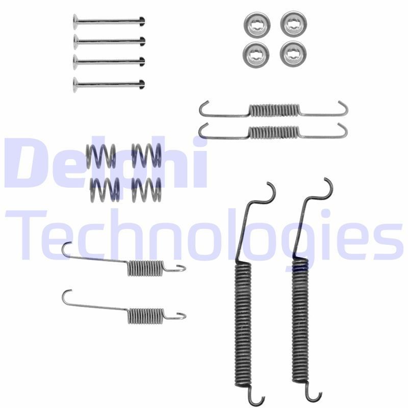 DELPHI Kit d'accessoires, mâchoire de frein LY1336 LY1336 Kit d'accessoires mâchoires de frein DELPHI RENAULT LAGUNA
