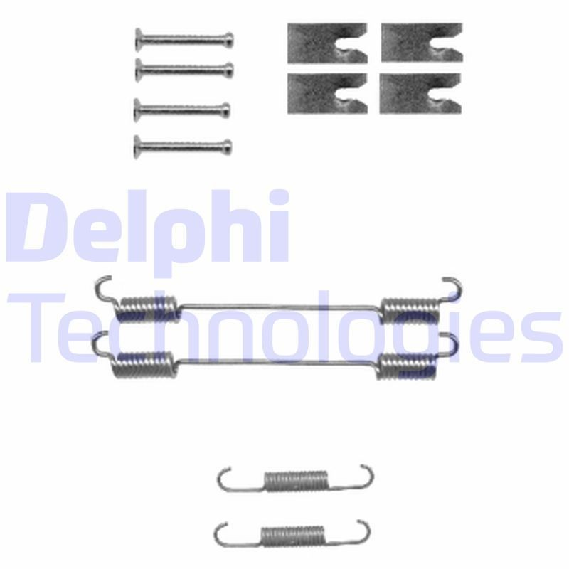 DELPHI Σετ βοηθ. εξαρτημάτων, σιαγόνες φρένου LY1346 DELPHI LY1346 Σετ βοηθητικα εξαρτημάτων σιαγόνες φρένου Fiat Fiorino 3 τιμες