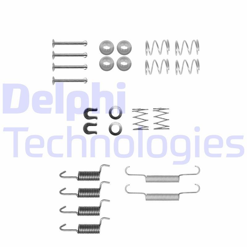 DELPHI Lisakomplekt, seisupiduriklotsid LY1348 DELPHI LY1348 Lisakomplekt piduriklotsid Subaru Forester SG originaal hind