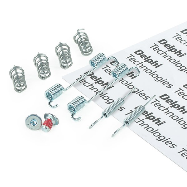 DELPHI Kit d'accessoires, mâchoires de frein de stationnement LY1360 Kit d'accessoires frein de stationnement DELPHI 740 LY1360 pas cher