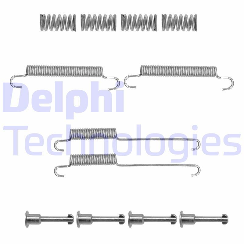 DELPHI Lisakomplekt, seisupiduriklotsid LY1363 DELPHI LY1363 Lisakomplekt piduriklotsid Dodge Caravan RG hind