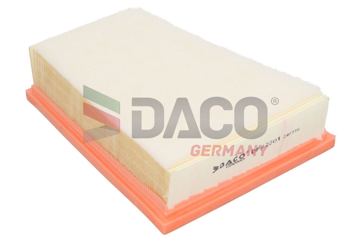 DACO Germany Filtro aria DFA2201 DFA2201 costo Filtro aria DACO Germany MERCEDES-BENZ Classe E