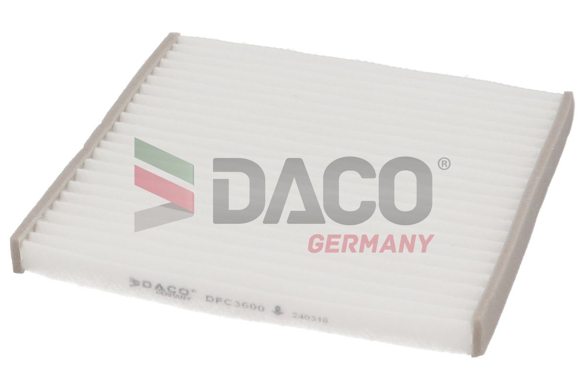 DACO Germany Suodatin, sisäilma DFC3600 Toyota Land Cruiser J7 Pick-up raitisilmasuodatin DACO Germany DFC3600