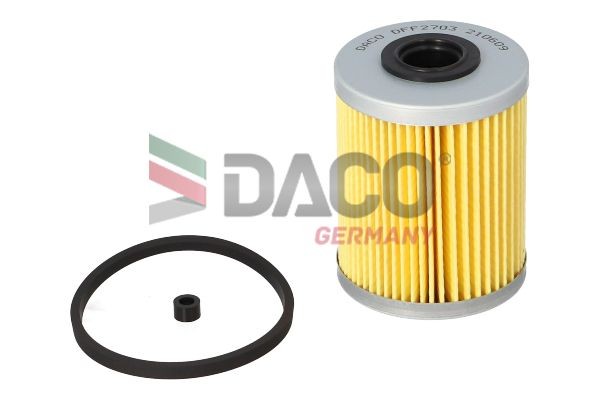 Brændstof-filter DACO Germany DFF2703 DACO Germany DFF2703: Brændstoffilter Opel FRONTERA 1999
