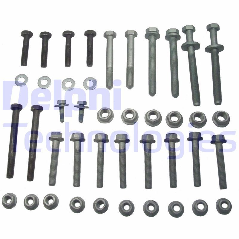DELPHI Kit de réparation, bras triangulaire TD726W Kit de réparation de bras triangulaire DELPHI GRAND VOYAGER TD726W pas cher