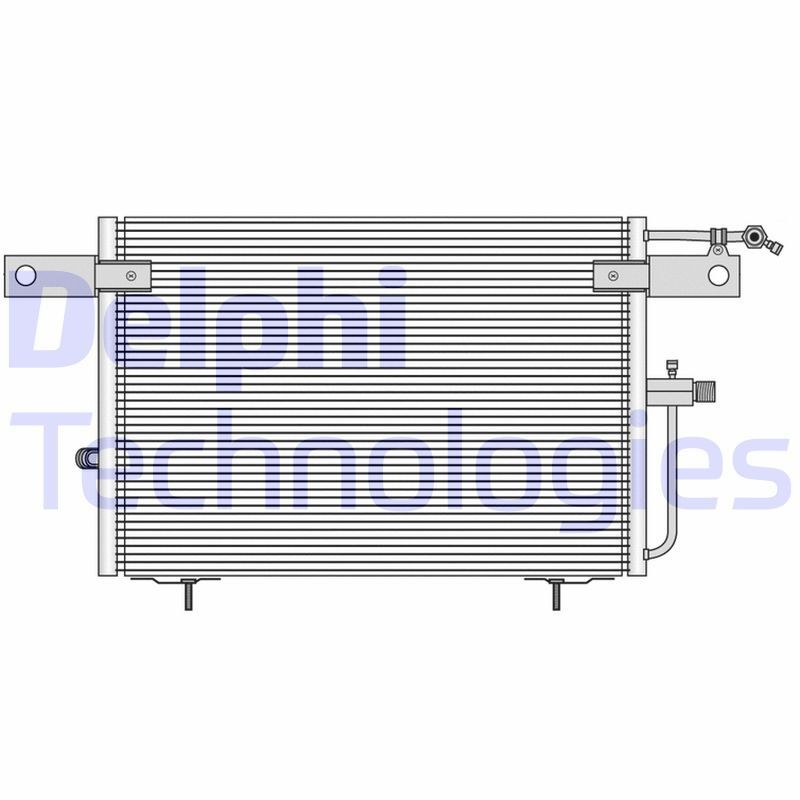 DELPHI Kondenzátor klimatizácie TSP0225083 DELPHI TSP0225083 Chladič klimatizácie Audi 100 C4 za nízku cenu